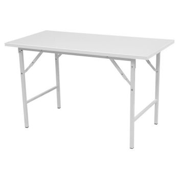 โต๊ะพับอเนกประสงค์หน้าขาวขอบขาว โตไก Tiger-2436