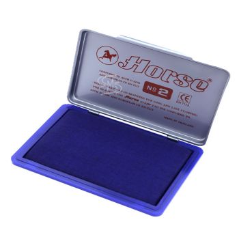 แท่นประทับตราม้า สีน้ำเงิน