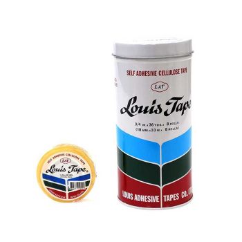 เทปใส Cellulose ยี่ห้อ Louis แกนเล็ก 1 นิ้ว ยาว 36 หลา