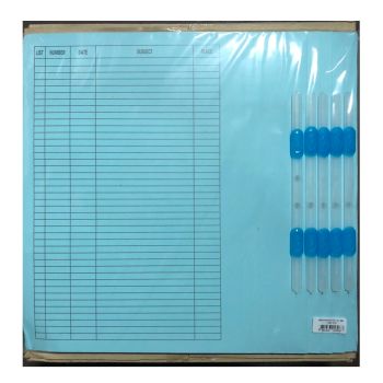 แฟ้มเจาะกระดาษขนาด A4 300 แกรม 1 แฟ้ม