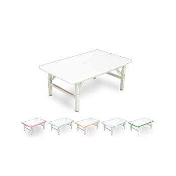 โต๊ะพับญี่ปุ่นลามิเนตขาวขอบฟ้า โตไก Tiger-1848