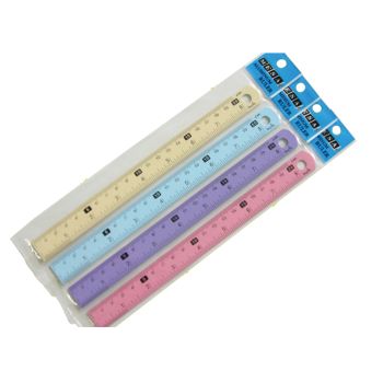 ไม้บรรทัดอลูมิเนียม 8 นิ้ว ชุบสี Mesa ARP-8 (คละสี)