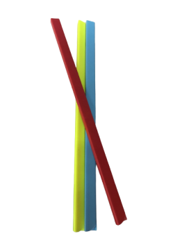 สันรูดพลาสติกขนาด 5 มิล A4 แบบเหลี่ยม
