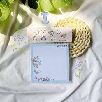 กระดาษโน้ต 9x9 ซม. 50 แผ่น (I)