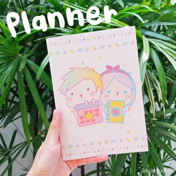 สมุดแพลนเนอร์ ขนาด A5 จำนวน 34 แผ่น