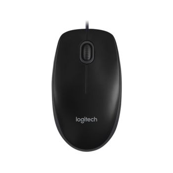 เมาส์มีสาย Logitech Wire Mouse B100