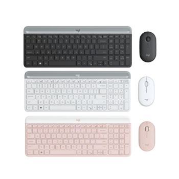 ชุดเมาส์และคีย์บอร์ดไร้สาย Logitech MK470 SLIM COMBO (TH/EN)