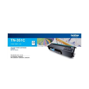หมึกพิมพ์เลเซอร์ปริ้นเตอร์ Brother รุ่น TN-351C สีฟ้า