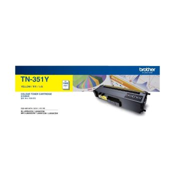 หมึกพิมพ์เลเซอร์ปริ้นเตอร์ Brother รุ่น TN-351Y สีเหลือง