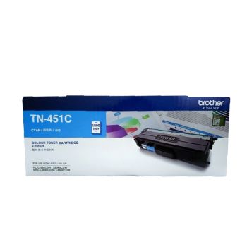 หมึกพิมพ์เลเซอร์ปริ้นเตอร์ Brother รุ่น TN-451C สีฟ้า