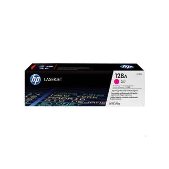 ตลับหมึกเลเซอร์ปริ้นเตอร์ HP 128A (CE323A) สีชมพูมาเจนต้า