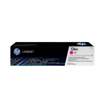 ตลับหมึกเลเซอร์ปริ้นเตอร์ HP 126A (CE313A) สีชมพูมาเจนต้า
