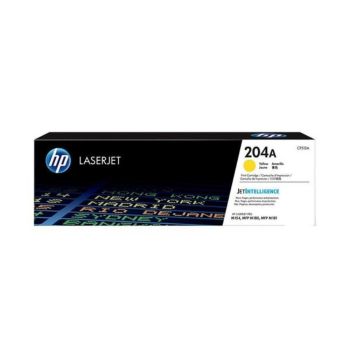 ตลับหมึกเลเซอร์ปริ้นเตอร์ HP 204A (CF512A) สีเหลือง