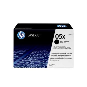ตลับหมึกเลเซอร์ปริ้นเตอร์ HP 05X (CE505X) สีดำ