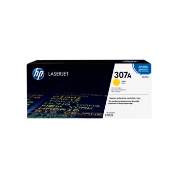 ตลับหมึกเลเซอร์ปริ้นเตอร์ HP 307A (CE742A) สีเหลือง