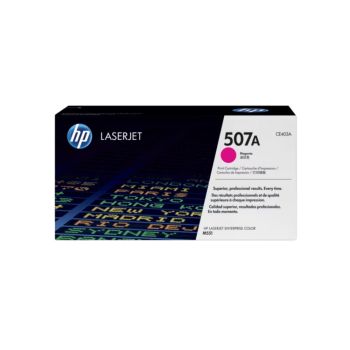 ตลับหมึกเลเซอร์ปริ้นเตอร์ HP 507A (CE403A) สีม่วงแดง