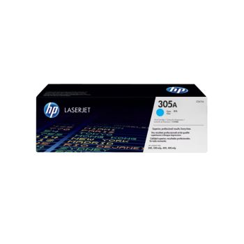 ตลับหมึกเลเซอร์ปริ้นเตอร์ HP 305A (CE411A) สีฟ้า