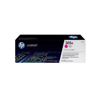 ตลับหมึกเลเซอร์ปริ้นเตอร์ HP 305A (CE413A) สีม่วงแดง