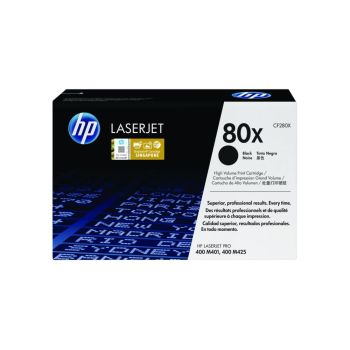 ตลับหมึกเลเซอร์ปริ้นเตอร์ HP 80X (CF280X) สีดำ