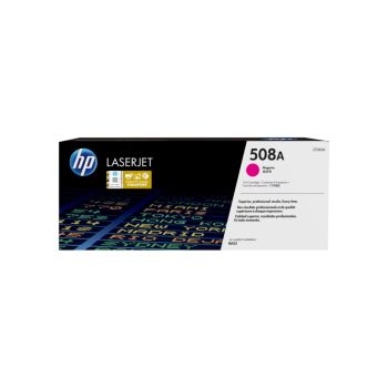 ตลับหมึกเลเซอร์ปริ้นเตอร์ HP 508A (CF363A) สีม่วงแดง
