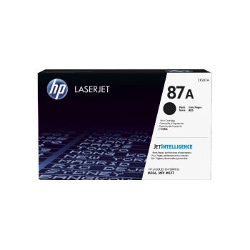 ตลับหมึกเลเซอร์ปริ้นเตอร์ HP 87A (CF287A) สีดำ