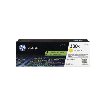 ตลับหมึกเลเซอร์ปริ้นเตอร์ HP 230X (W2302X) สีเหลือง