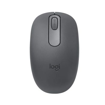 เมาส์ไร้สาย Logitech Bluetooth Mouse M196 สีแกรไฟต์