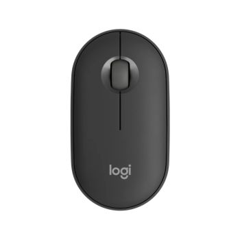 เมาส์ไร้สาย Wireless&BT Logitech Pebble Mouse 2 M350S สีแกรไฟต์
