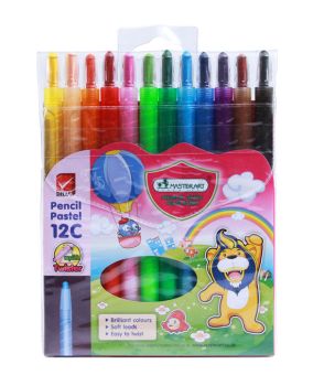 สีไม้ Master Art พาสเทล 12 สี 