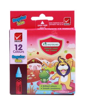 สีเทียน Master Art ขนาดกลาง 12 สี