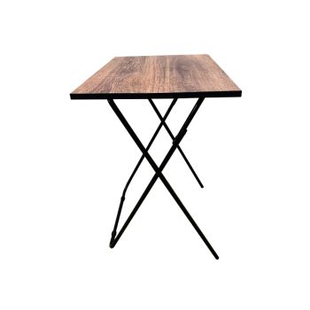 โต๊ะพับเอเนกประสงค์ โตไก รุ่นพับข้างสี Warm Teak