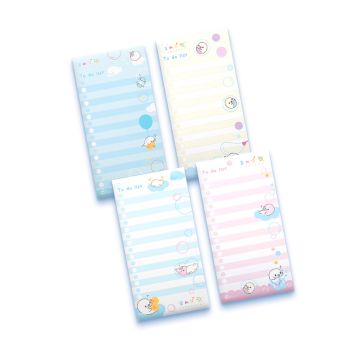 กระดาษโน๊ต ตราช้าง รุ่น SNOTE ขนาด 75x150 มม. ลายมาเมะโกมะ 