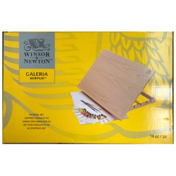 (Factory Clear) ชุดเซ็ทขาตั้ง + สีอะคริลิคแกเลอเรีย Winsor & Newton #7006549