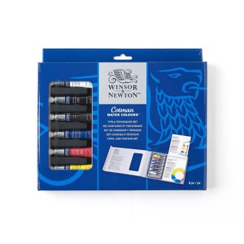 ชุดสีน้ำ พร้อม Hints & Tips #7021537 Winsor & Newton