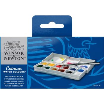 ชุดสีน้ำก้อน Winsor & Newton Cotman