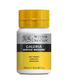 สื่อผสมสีอะคริลิค Galeria Matt Varnish Winsor & Newton 250มล. #3040802
