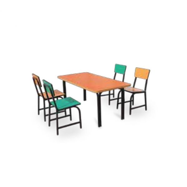 School desk and chair set top