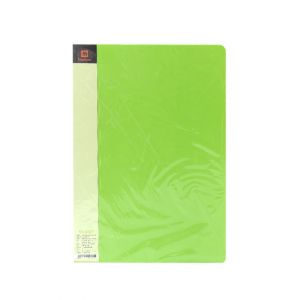 (1Free1) แฟ้ม 2 ห่วง ตราช้าง รุ่น พีพีเทรนดี้ 450F ขนาด F สีเขียวมะนาว 