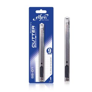 (1Free1) คัตเตอร์ เอลเฟ่น รุ่น SS-01 ขนาด 9 มม. 