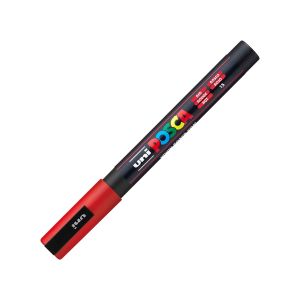 ปากกามาร์คเกอร์ UNI POSCA PC-3M แดง (อินเตอร์)