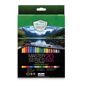 สีไม้ 20 สี Master Art Master Series รุ่น Landscape