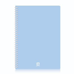 สมุดริมลวด ขนาด B5 70 แกรม 40 แผ่น WPP-118T เบบี้บลู ตราช้าง