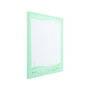(1Free1) แฟ้มโชว์เอกสาร ตราช้าง รุ่น PF01 ขนาด A4 สีอความารีน