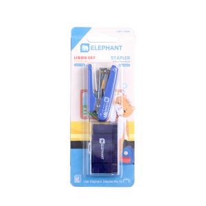 ชุดเครื่องเย็บพร้อมลวด ตราช้าง Mini-10/Y2 สีน้ำเงิน