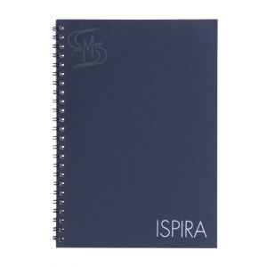 สมุดบันทึกปกอ่อนริมลวด ตราช้าง รุ่น ISPIRA-201 ขนาด A5 (คละสี) 