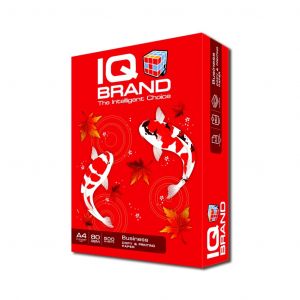กระดาษถ่ายเอกสาร A4 80 แกรม IQ Brand