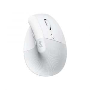 เมาส์ไร้สาย Logitech Lift Vertical Ergonomic Mouse สี Pale Grey