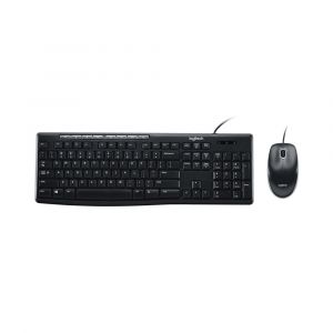 ชุดเมาส์และคีย์บอร์ดมีสาย Logitech Media Combo MK200 (TH/EN)