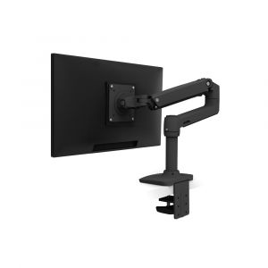 ขายึดจอมอนิเตอร์ติดผนัง Ergotron LX Wall Monitor Arm สีดำ