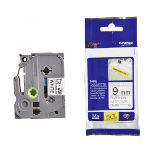เทปพิมพ์อักษรขนาด 9มม. Brother รุ่น TZE-S221